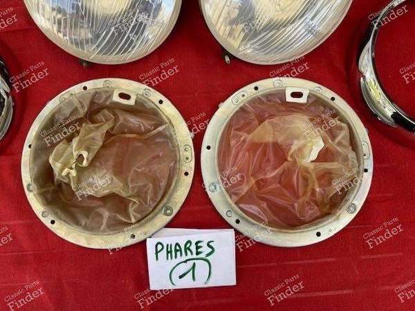 Pair of complete headlights - 1st generation - CITROËN DS / ID - ABTP 523- 3