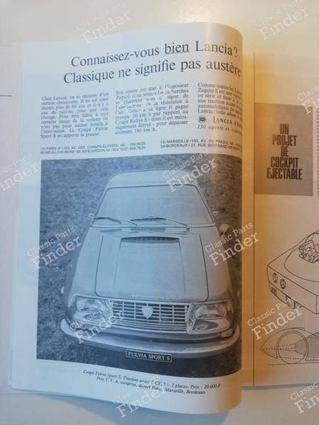 Revue 'moteurs' - Janvier-Février 1969 - PORSCHE 911 / 912 (901) - N° 71- 6