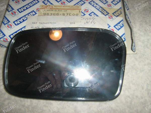 Left mirror glass - NISSAN Sunny / Pulsar (N14) - 9636657C00- 1