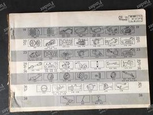 Ersatzteilhandbuch – PR1020, 4. Auflage - RENAULT 20 / 30 (R20 / R30) - 7701444183- thumb-1