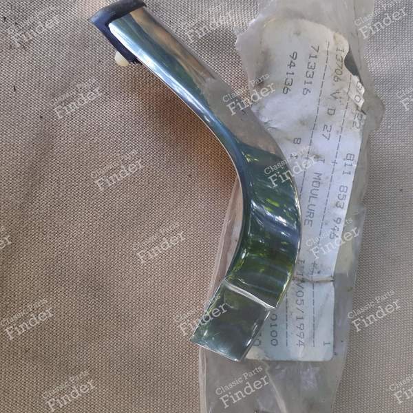 Baguette de finition de pare choc - Phase 1 - AUDI 80 / 4000 / 5+5 (B2) - 811853946- 0