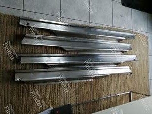 Citroën CX Prestige série 1 : ensemble 4 habillages inox bas de caisse - CITROËN CX