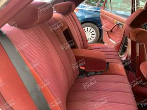 Complete red interior - MERCEDES BENZ S (W126) - thumb-1