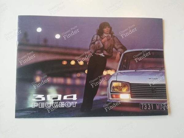 Sales brochure - Sedan and Estate - PEUGEOT 304 - 07.1971- 0