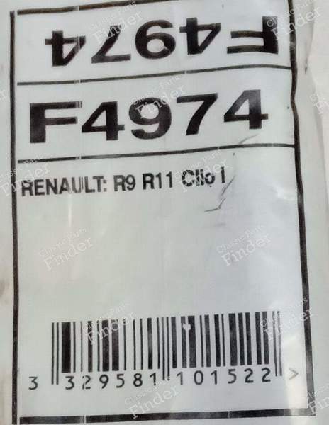 Ein Paar Schläuche hinten links und rechts - RENAULT 9 / Alliance / Broadway / 11 / Encore (R9 / R11) - F4974- 2