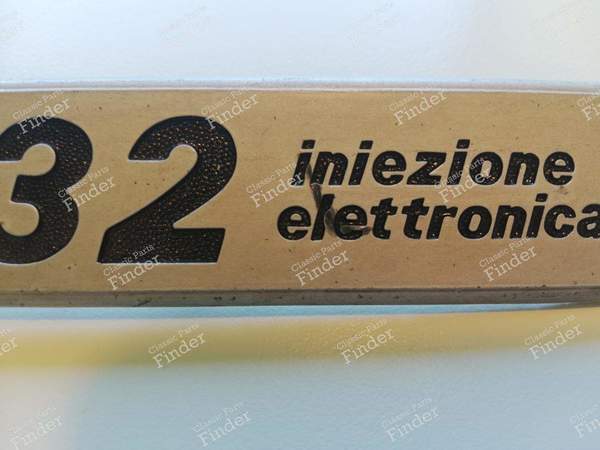Emblème de coffre - FIAT 132 / Argenta - 5