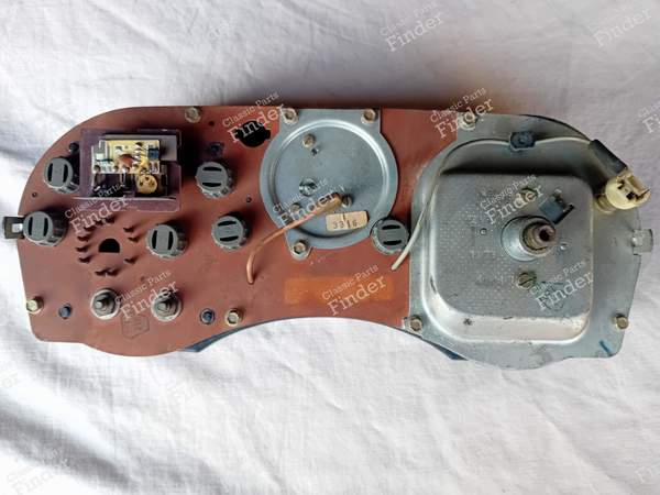 Zählerblock mit Uhr - AUDI 80 (B1) - W0975- 1