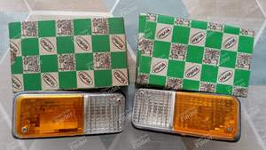 Pair of front turn signals - RENAULT 12 / Virage (R12)