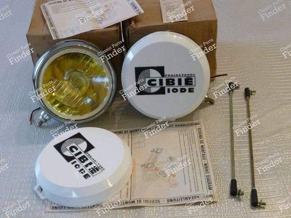 Long range Cibié Oscars, Alpine A 110, R8 Gordini - RENAULT 8 / 10 (R8 / R10) - 14508- 1