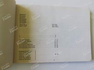 Spare Parts Manual - 'Catalog B' 1967 - MERCEDES BENZ W110 - 12118- thumb-1