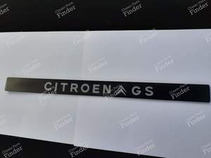 Kofferraummonogramm - Kombiversion - CITROËN GS / GSA