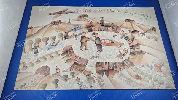 Set of 3 posters - Revue ré.cit - CITROËN 2CV - 2