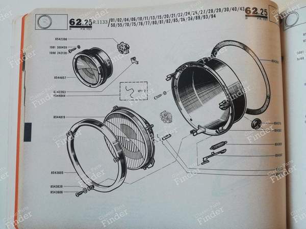 Workshop manual P.R.757 - RENAULT Floride / Caravelle - 757577202- 6