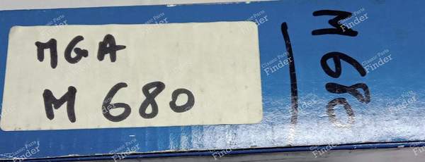 Set of 4 shoes for rear drum brakes. - OPEL Astra / Optima (F) - 563- 3