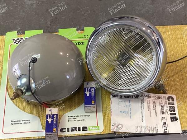 Cibié 'Oscars' fog lamp, for Alpine A 110, R8 Gordini... - ALPINE A110 - TOP SAE F2- 0