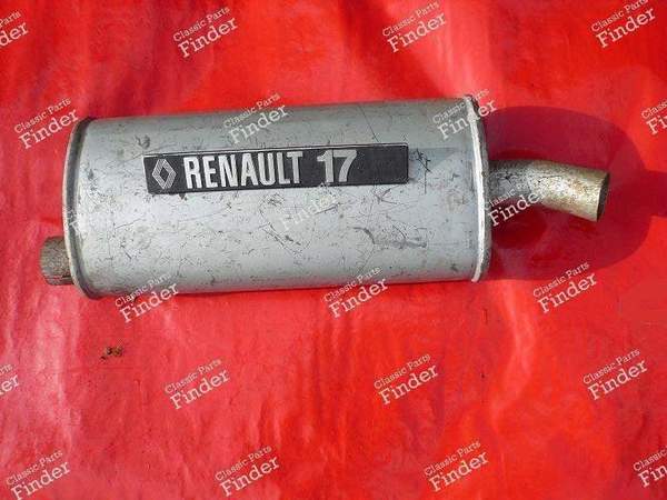Silencieux d’échappement - RENAULT 15 / 17 (R15 - R17) - 0