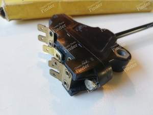 Headlight-code switch (black stem) - PEUGEOT 404 - thumb-3