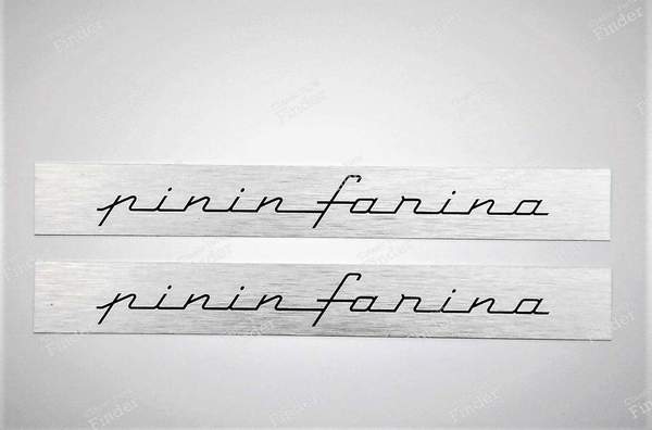 Pininfarina emblem - PEUGEOT 504 Coupé / Cabriolet - 8238.05
