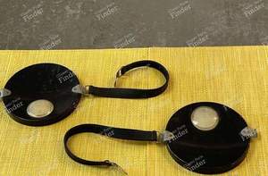 Metal covers for Cibié Oscars headlights for ALPINE A110