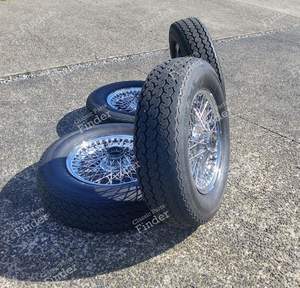 Complete wheels - AUSTIN-HEALEY 100 / 3000 - thumb-2
