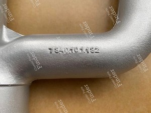 Radiator flange Radiator pipe "Y-pipe" cooling line for PRV engine V6 - VOLVO 240 / 260 - thumb-4