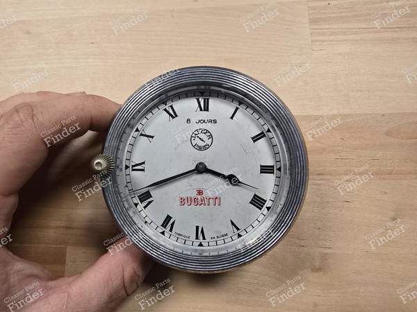Jaeger 8-day Bugatti on-board clock - BUGATTI Type 13 - 15 - 16 - 17 - 18 - 19 - 22 - 23 - 27 (Brescia) - 0