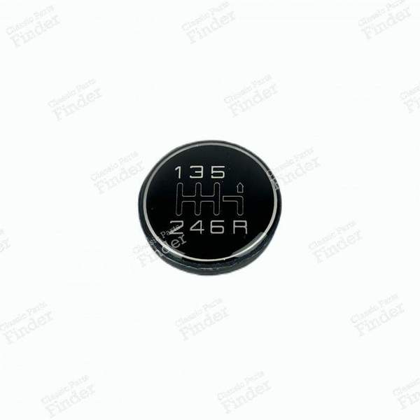 Gear knob decal - S16 version - PEUGEOT 306 - 1