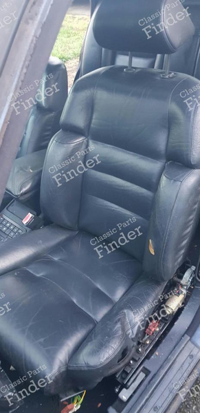 Sellerie + contreportes + accoudoir - Cuir noir  - Version Exclusive - CITROËN XM - 6