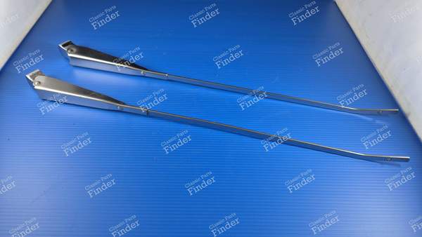 Pair of stainless steel wiper arms SEV MARCHAL original parts - RENAULT 16 (R16) - 4