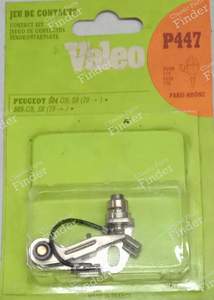 Paris rhone platinum-plated screws P447 - 504 & 505 - PEUGEOT 504 Coupé / Cabriolet - 40020603- thumb-1