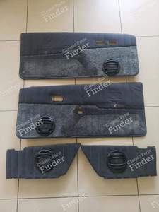 Interior trim / door panels / rear left and right gray for RENAULT Fuego