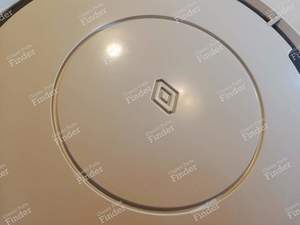 Saturne' white hubcap - RENAULT 9 / Alliance / Broadway / 11 / Encore (R9 / R11) - 7700731677- thumb-2