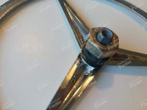 Trunk emblem - MERCEDES BENZ W123 - 1237580158 / 500040050000 / FZ2088-1- thumb-5