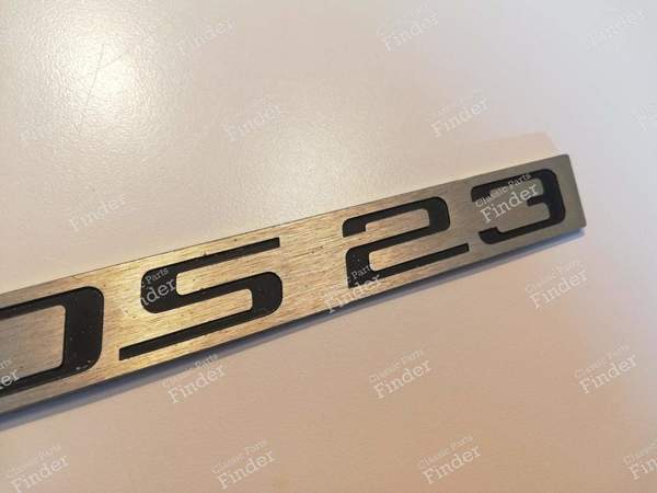 DS 23 trunk sign - CITROËN DS / ID - 2