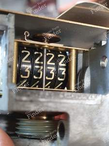 Speedometer - RENAULT Dauphine / Ondine - 1221024006- thumb-3