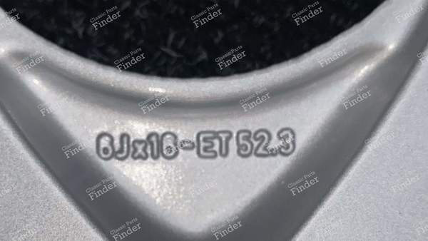 Porsche 964 911 Design 90 rims Original 16 inch, 6 & 8J, 911 Carrera D90 - PORSCHE 911 (964) - 8