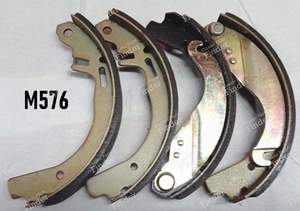 Set of 4 shoes for rear drum brakes - OPEL Corsa (A) - LS1246- thumb-1