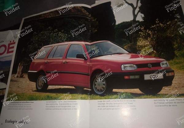 Golf 3 Estate brochure - VOLKSWAGEN (VW) Golf III / Vento / Jetta - 0