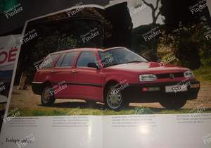 Brochure commerciale Golf 3 Break - VOLKSWAGEN (VW) Golf III / Vento / Jetta