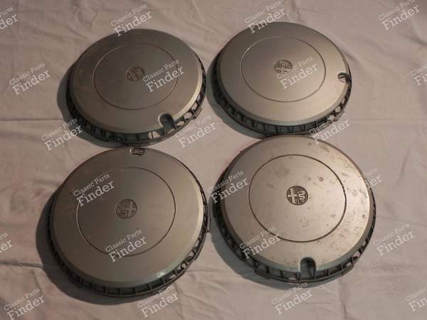 Set of four hubcaps - ALFA ROMEO 75 - 1620028015- 0
