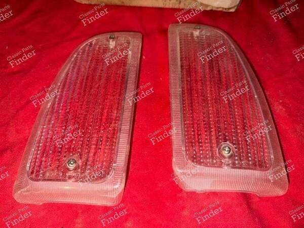Paire de cabochons de clignotants avant - SIMCA-CHRYSLER-TALBOT 1307 / 1308 / 1309 / 1510 / 150 / Solara / Alpine - 0