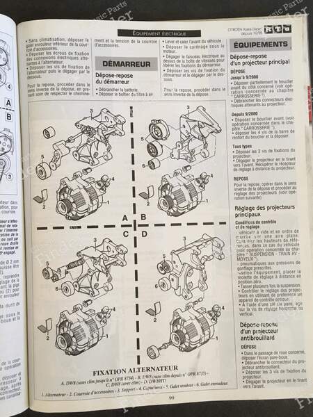 Revue Technique - Motorisations Diesel - CITROËN Xsara - #644- 5