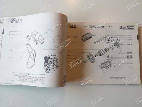 P.R. 932 - Spare parts catalog - RENAULT 6 (R6) - 7701429816- 5