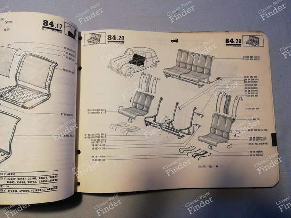P.R. 808 - Spare parts catalog - RENAULT 4 / 3 / F (R4) - PR808- 3