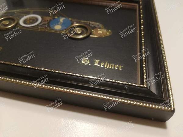 Œuvre d'art - 'Collage' - PORSCHE 911 / 912 (901) - 2