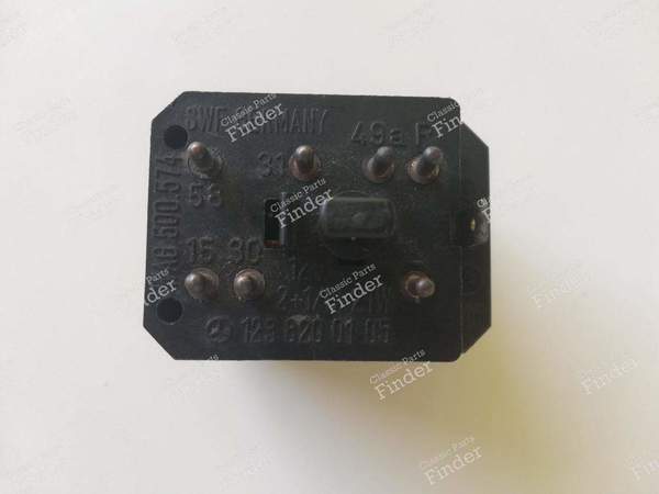 Hazard light button - MERCEDES BENZ W123 - A1238200105- 8