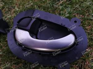 Pair of Silver / Chrome door handles - PEUGEOT 406 Coupé - thumb-3