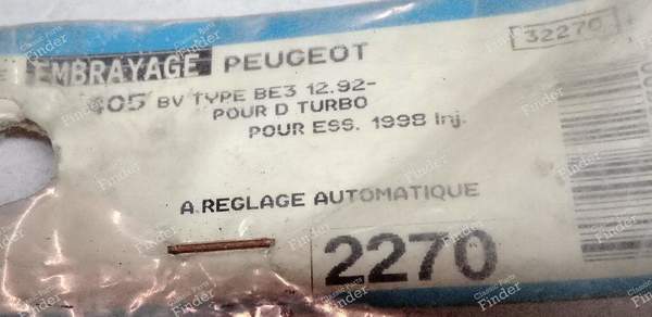 Câble de débrayage ajustage automatique - PEUGEOT 405 / Pars / Khazar - 2270- 4