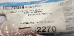Câble de débrayage ajustage automatique - PEUGEOT 405 / Pars / Khazar - 2270- thumb-4