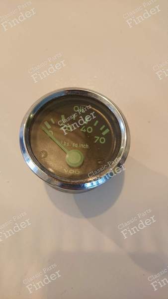Porsche 356 A Manomètre d'huile original VDO - 6 Volt - PORSCHE 356 - 0